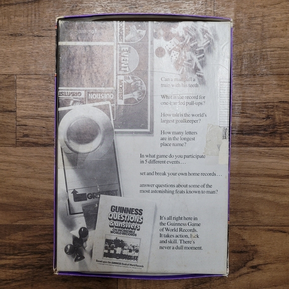 1975 Guinness Game of World Records Boardgame - Picture 4 of 4